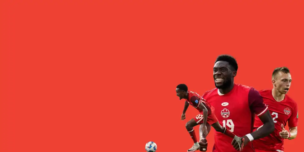 Teams photo of Canada before match