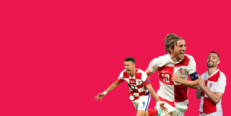 Teams photo of Croatia before match