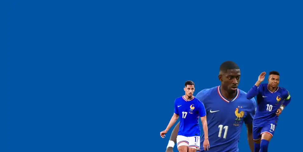 Teams photo of France before match