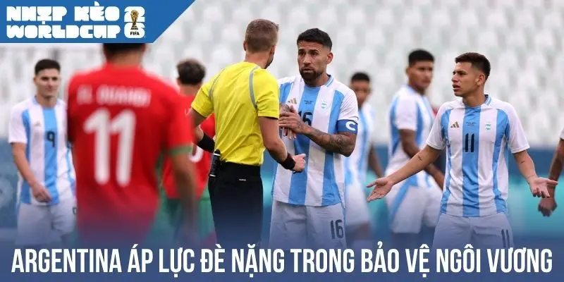 Argentina áp lực đè nặng trong bảo vệ ngôi vương